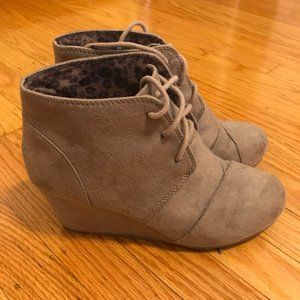 Women's Wedge Booties